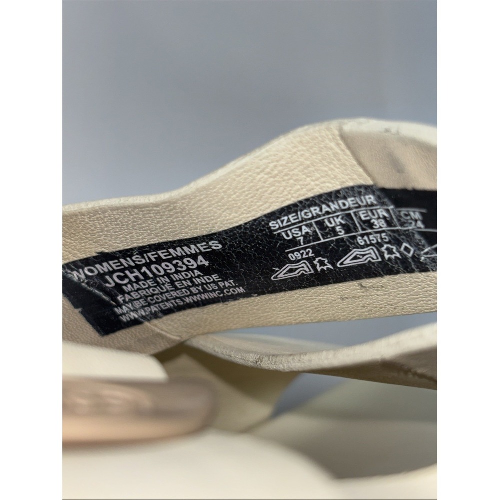 Chaco Cream Platform Slide Sandals - Picture 16 of 16